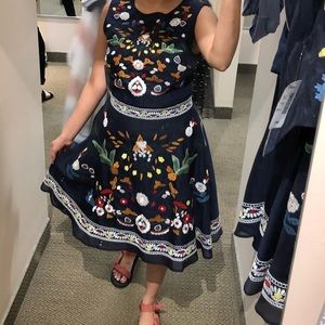 Embroidery Top / Skirt Set